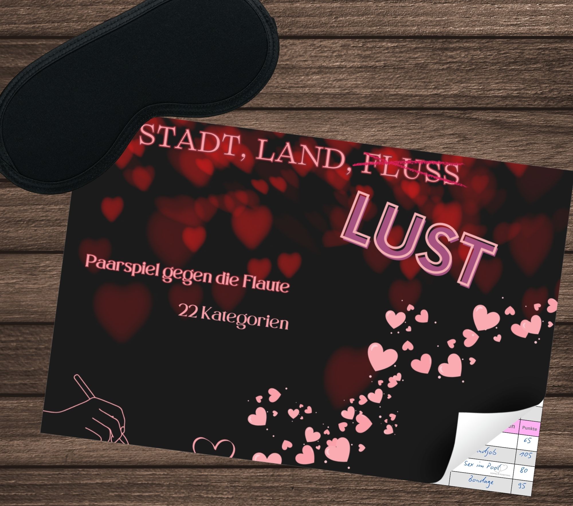 Spiel "Stadt - Land - Lust"