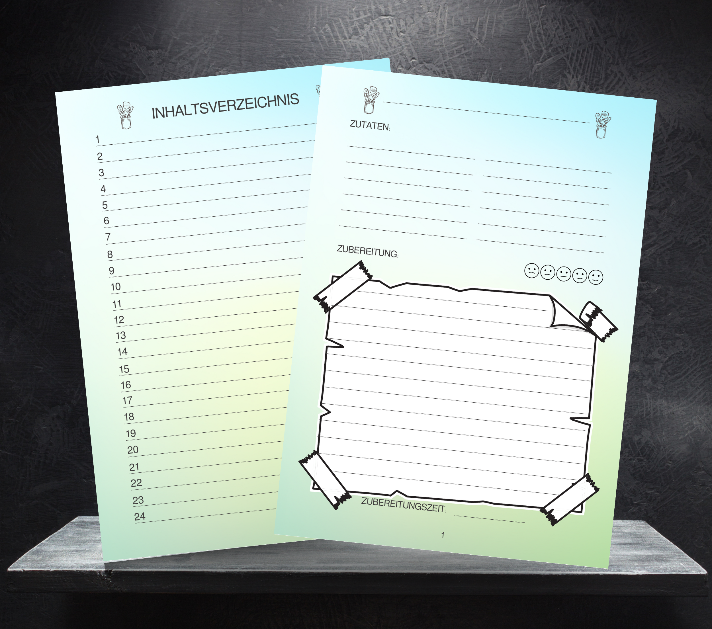 Mein Kochbuch- zum ausfüllen – Bild 2