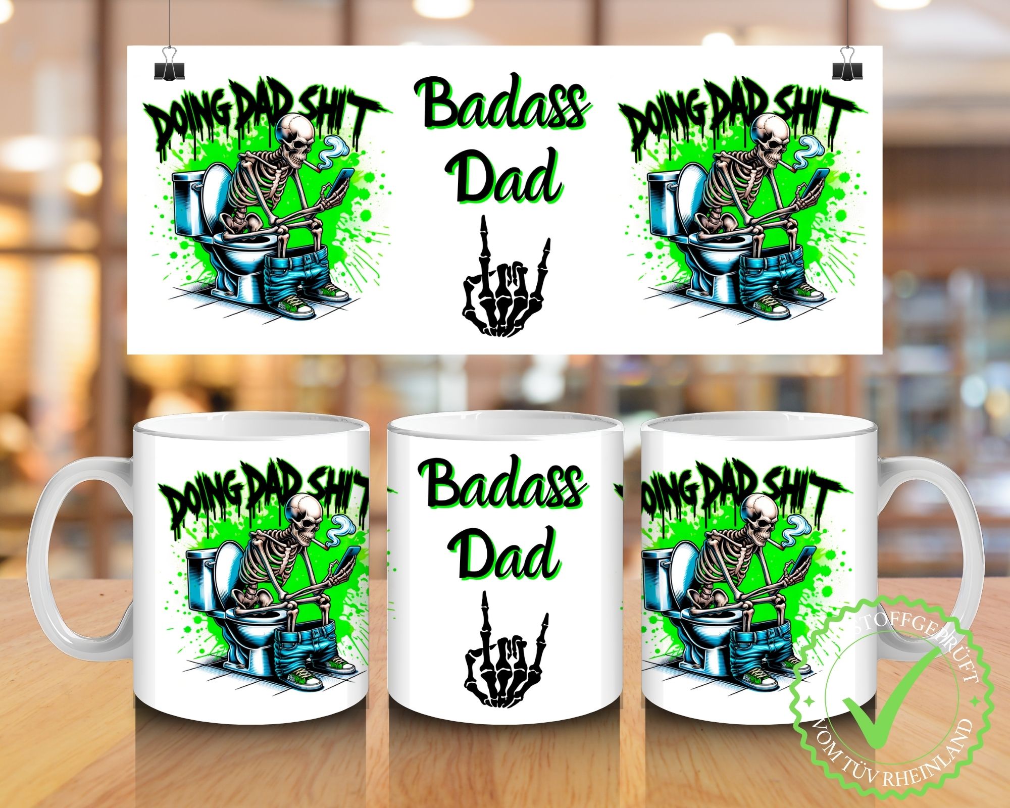 Tasse "Badass Dad"