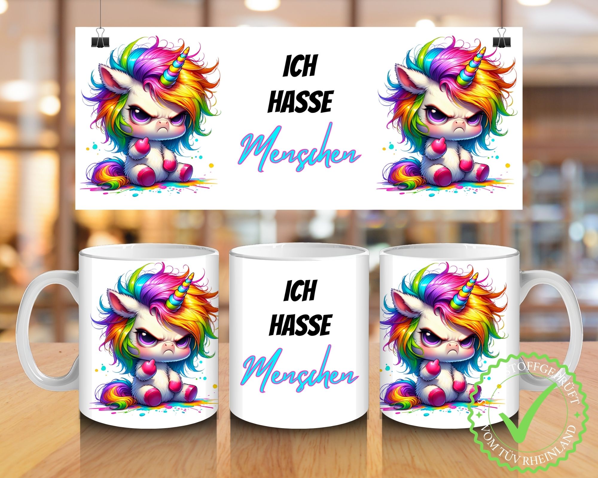Tasse "Ich hasse Menschen"