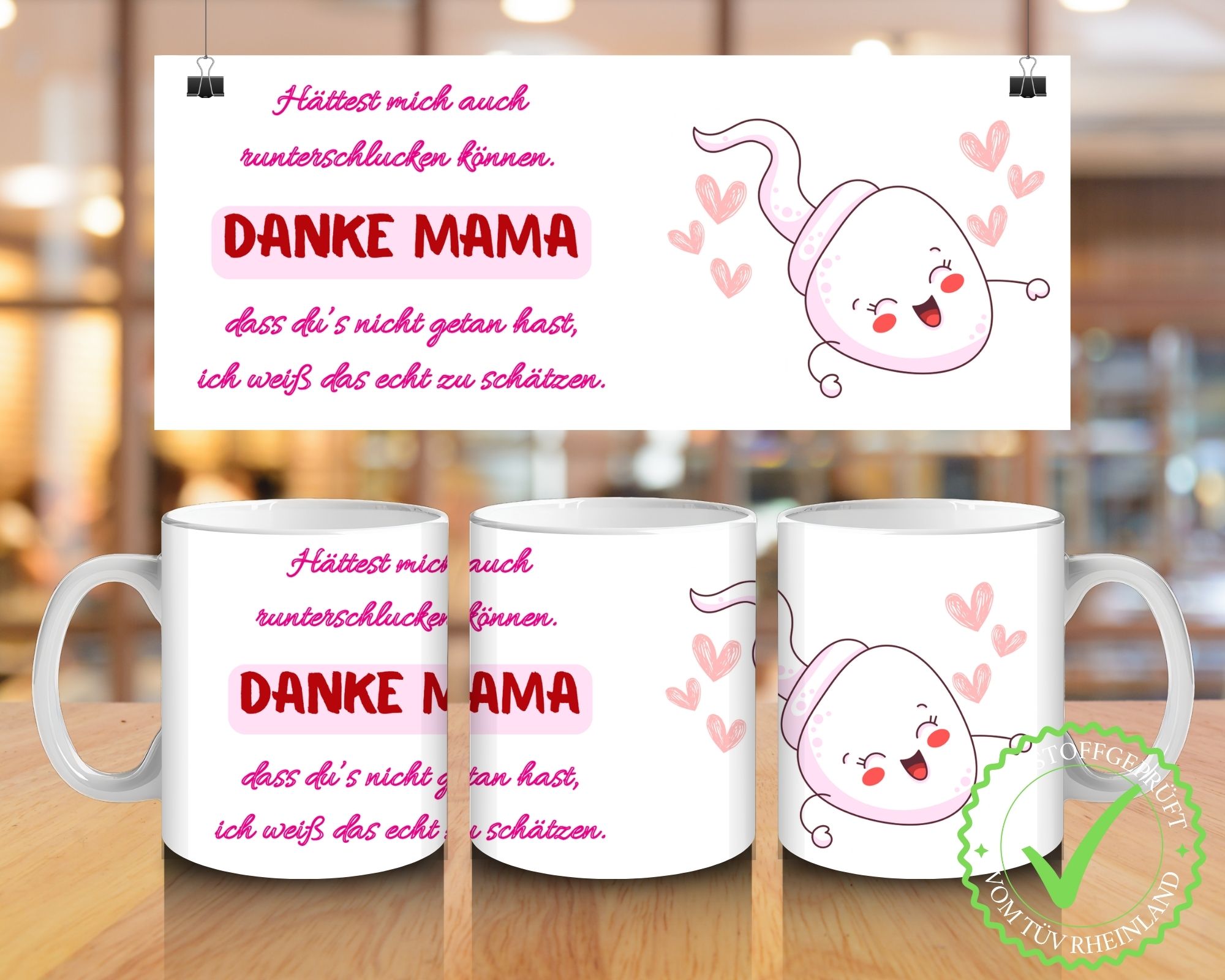 Tasse "Danke Mama"