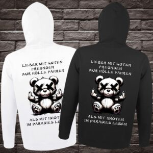 Hoodie Unisex "Zur Hölle"