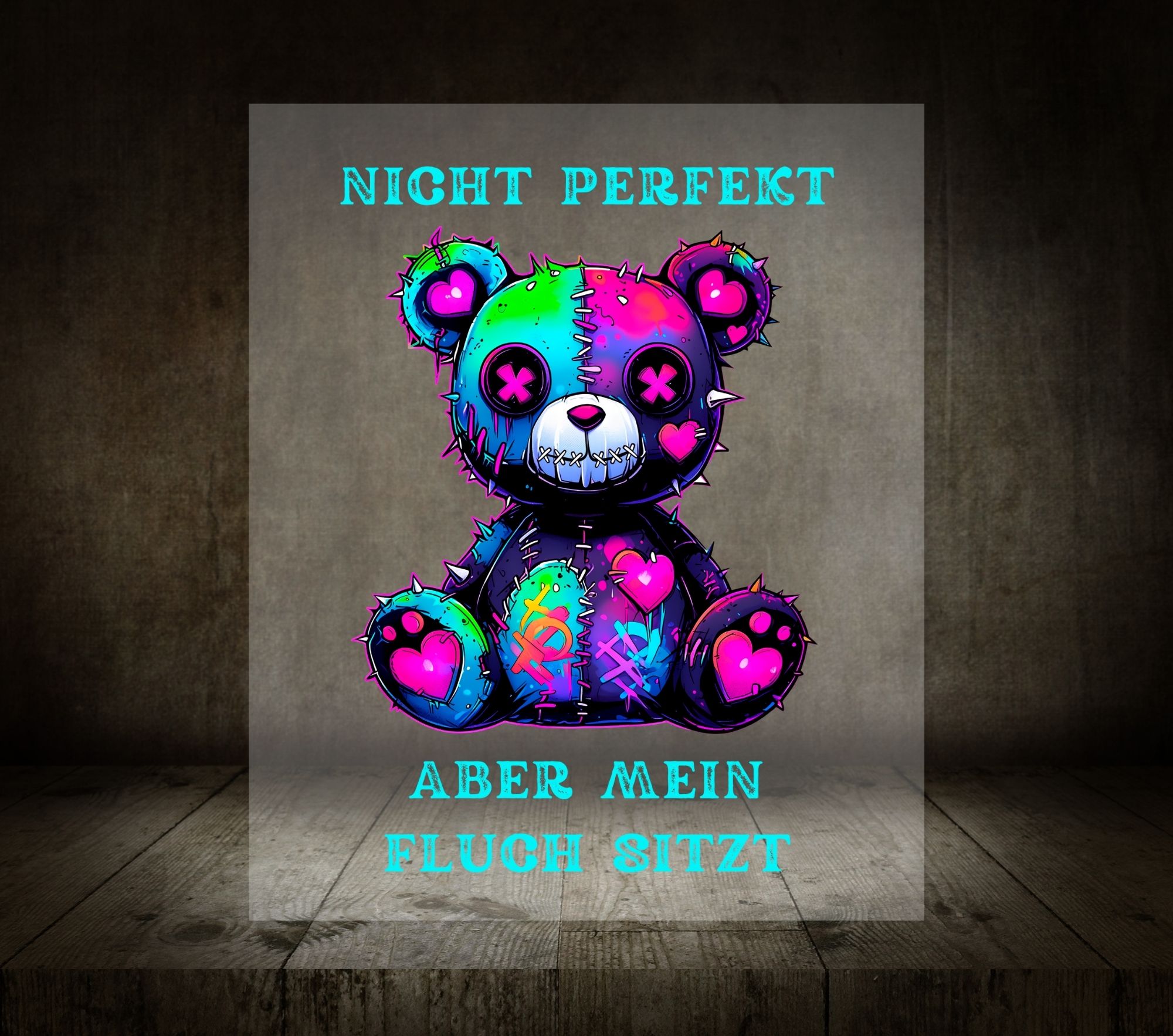 DTF- Bügelbild "Bär" – Bild 2