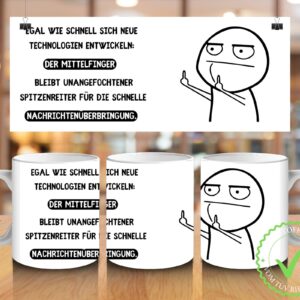 Tasse "Nachrichtenüberbringung"