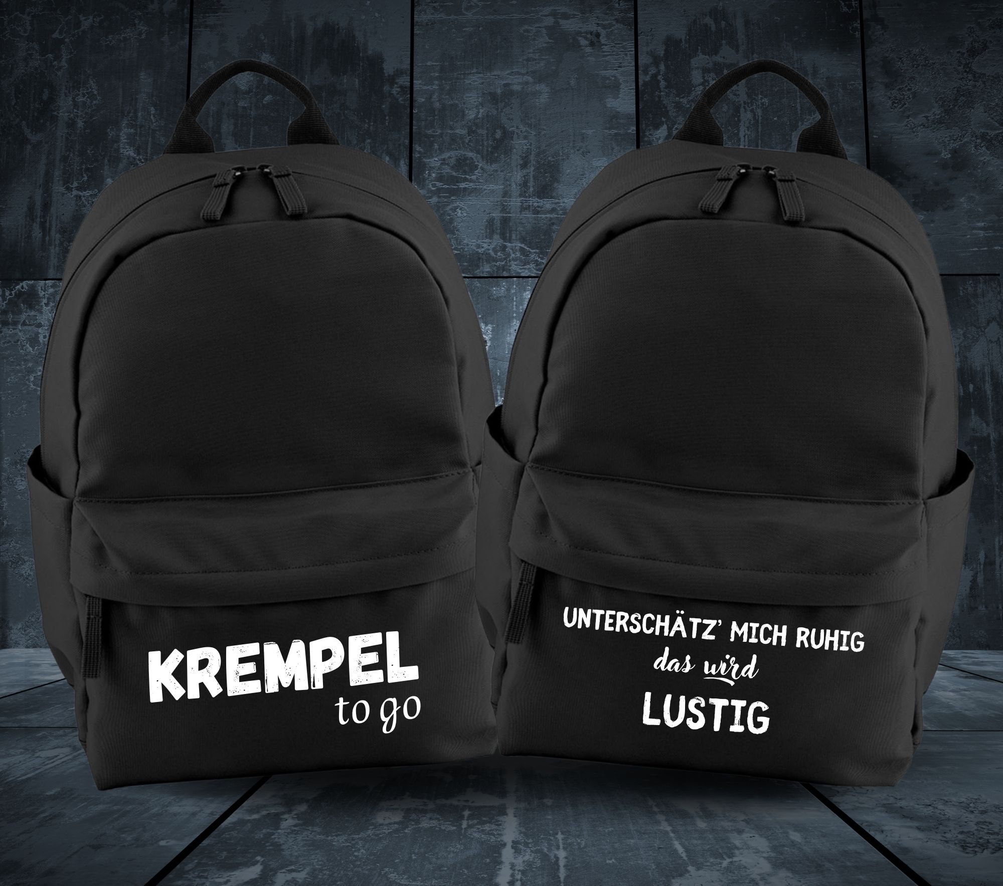 Rucksack "Sh!t to go"