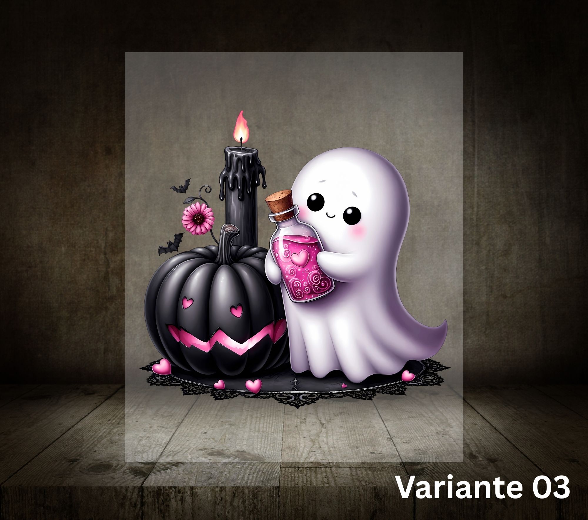 DTF- Bügelbild "Halloween- pastel" – Bild 3