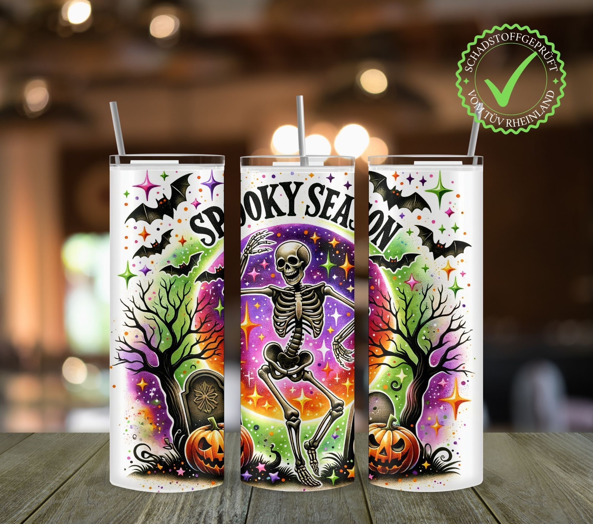 Edelstahl-Thermobecher „Spooky Season“