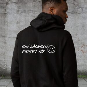 Hoodie Unisex "Lächeln"