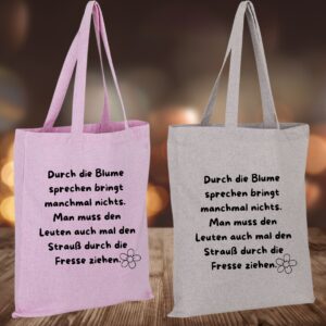Tragetasche "durch die Blume"