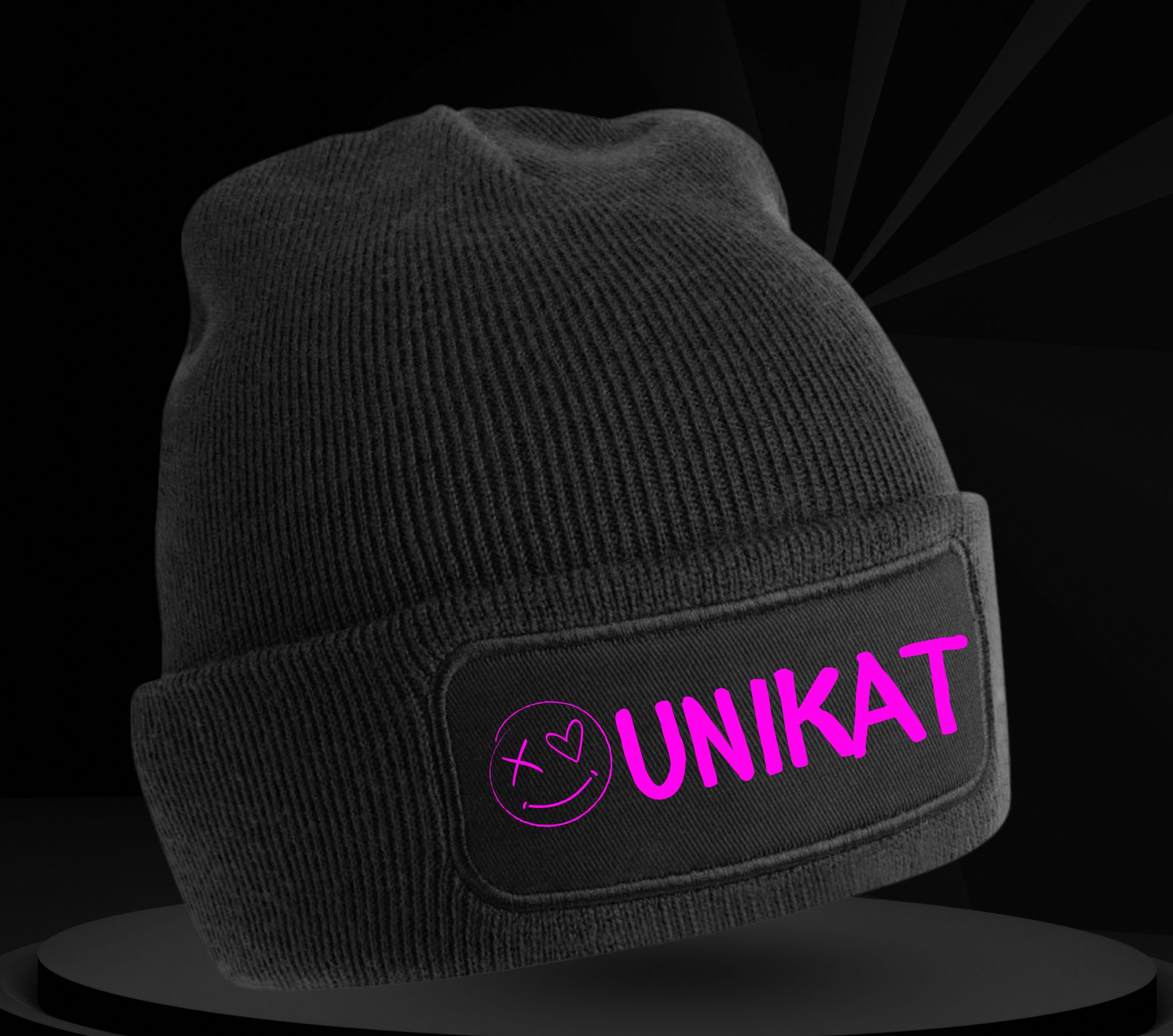Beanie "Unikat- pink"